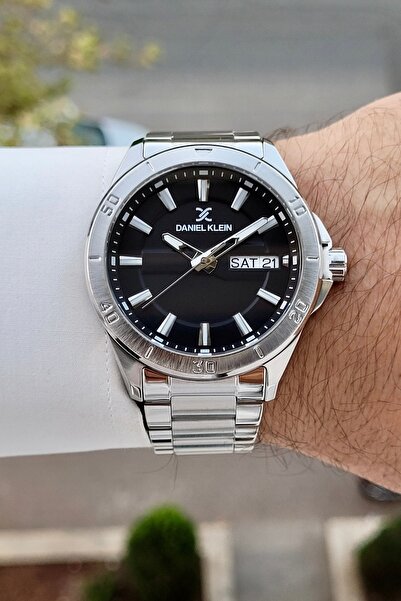 Daniel Klein Kadranı Siyah Kordonu Metalik Renk 2 Yıl Garantili 43 Mm Gösterg...