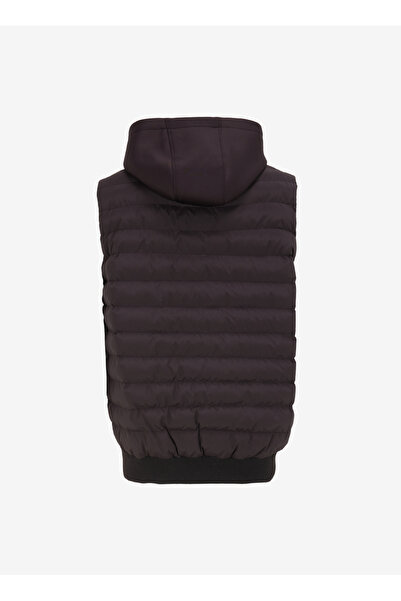 Fabrika Kapitone Siyah Erkek Yelek F4WM-YLK 2815