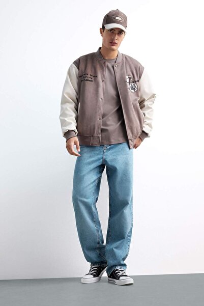 DeFacto Baggy Fit Wide Leg Jeans E8422Ax25Au
