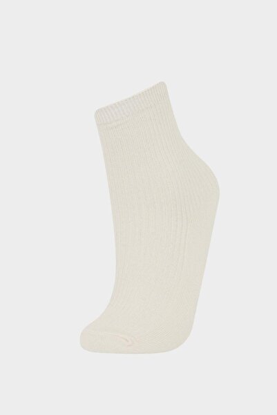 DeFacto Girl's 5-Piece Cotton Long Socks F7118A8Ns