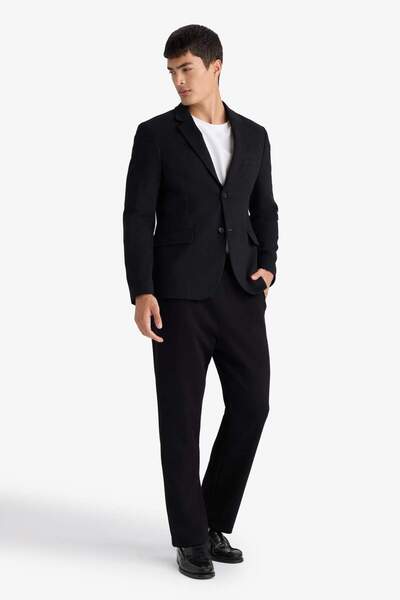 DeFacto Slim Fit Slim Fit Blazer Jacket F7690Ax25Au