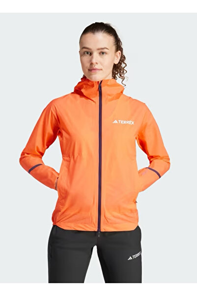 adidas معطف نسائي بقلنسوة وياقة عادية من طراز IP1499 W XPR LIGHT R J باللون ا...