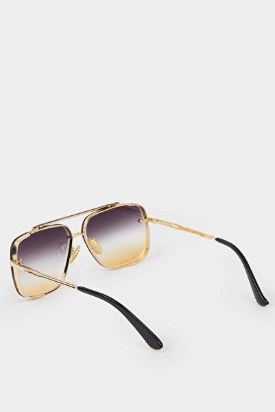 DeFacto Women's Oval Metal Sunglasses F9827Axns