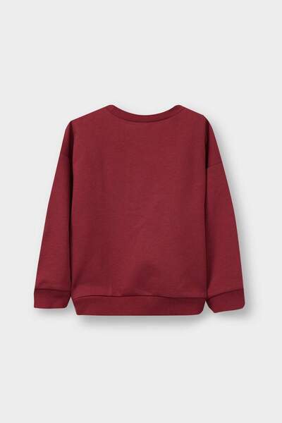 DeFacto Baby Boy Crew Neck nyomott mintás 2 részes pulóver E9228A525AU