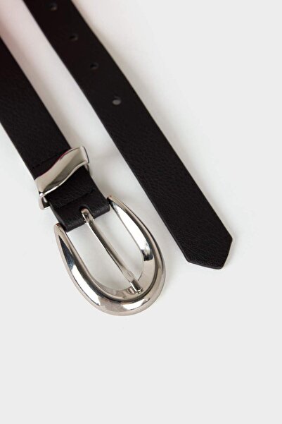 DeFacto Women's Faux Leather Jean Belt F8370Axns