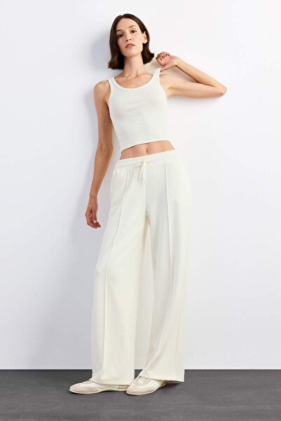 DeFacto Relax Fit Normal Waist Straight Leg Modal Trousers G1325Ax25Sm