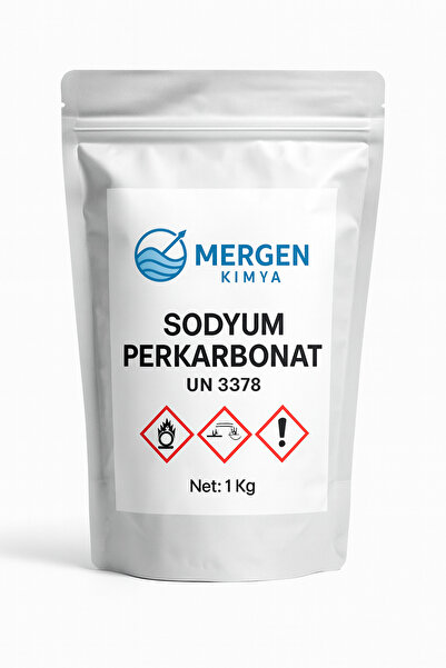 Mergen Kimya Sodyum Perkarbonat 1 Kg – Oksijen Bazlı Çamaşır Sodası | Doğal Leke Çıkarıcı & Klor İçermez