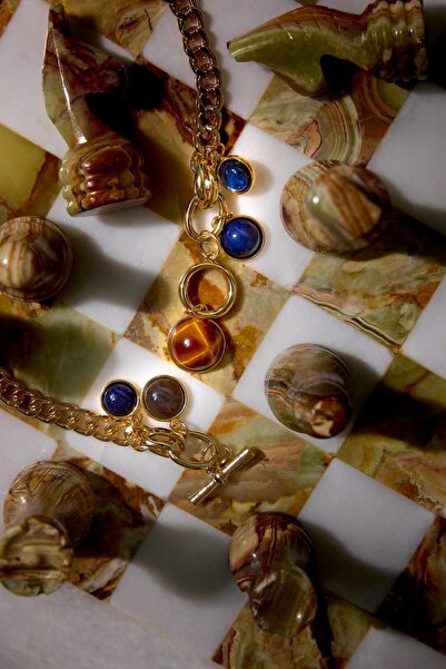 DeFacto Kadın Charmlı Gold Kolye F6637AXNS