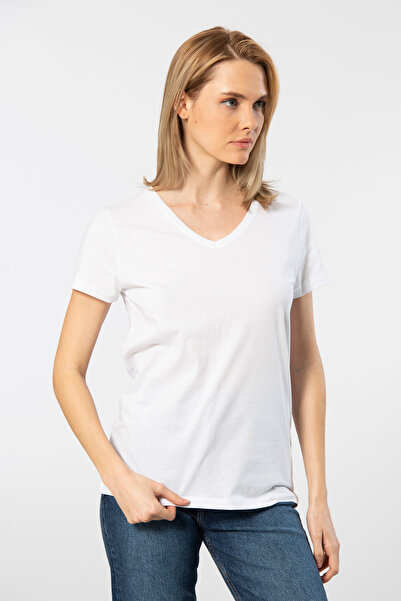 Wtshirt تي شيرت نسائي أبيض فينيسيا فينيسيا/أبيض