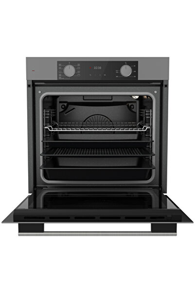 Ferre Fryart Cs Serisi Gri ikili Ankastre Cam Set ( CS208FA + XE63CPR)