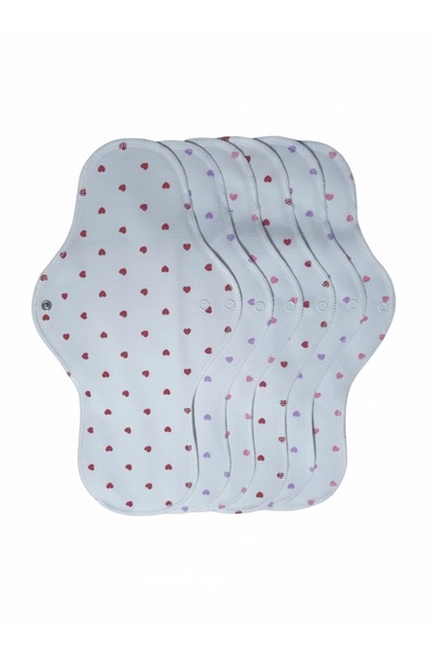 Ponped Yıkanabilir Doğal Kadın Pedi 6'lı (XL)