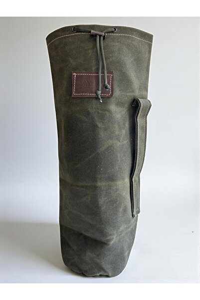 Tantobushcraft Termos Kılıfı Mumlu Kanvas – 2 Litre Uyumlu , El İşçiliği Tant...