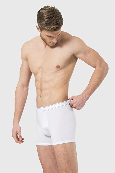 TÜREN Türen Ανδρικό Lycra Boxer 174/Λευκό