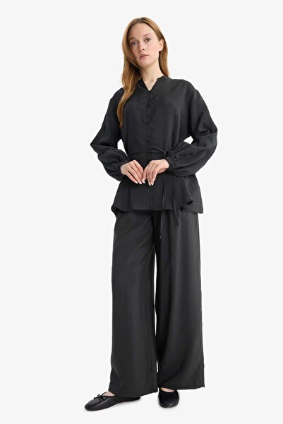 DeFacto Wide Leg Wide Leg Modal Trousers F5246Ax25Au