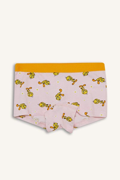DeFacto Kız Çocuk Looney Tunes 2'li Boxer F8647A825AU