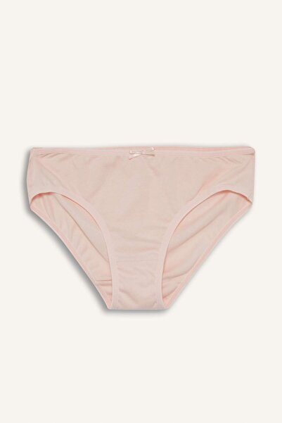 DeFacto 3-teiliges Slip-Set mit Kaninchenmuster für Mädchen, gerippt, F8585A825AU