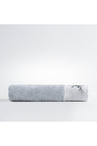 Ecocotton Глибока баня рушник 100% органічна бавовна ручної вишивки кремовий 80x150 см