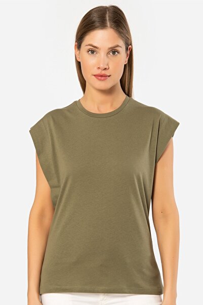 TÜREN Women's Vatka Look T-Shirt 3401/Khaki