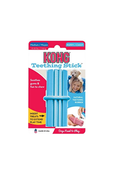 Kong Puppy Teething Stick Diş Temizliği Sağlayan Yavru Köpek Oyuncağı Medium