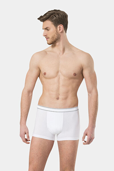 TÜREN Türen Men's Lycra Boxer 165/White