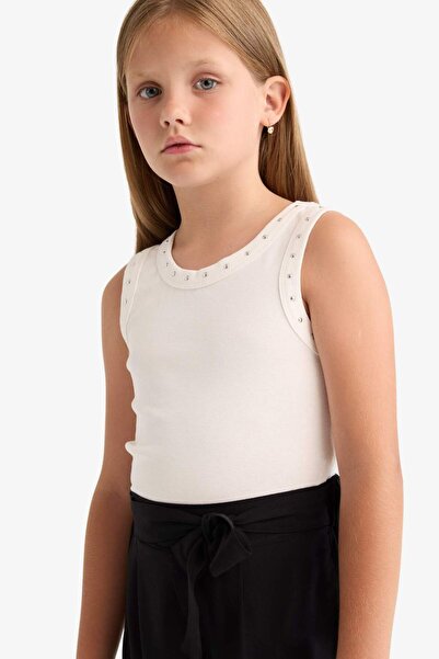 DeFacto Girl's Stone Printed Undershirt F9273A825Hs