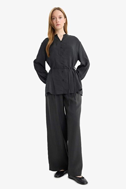 DeFacto Wide Leg Geniş Paça Modal Pantolon F5246AX25AU