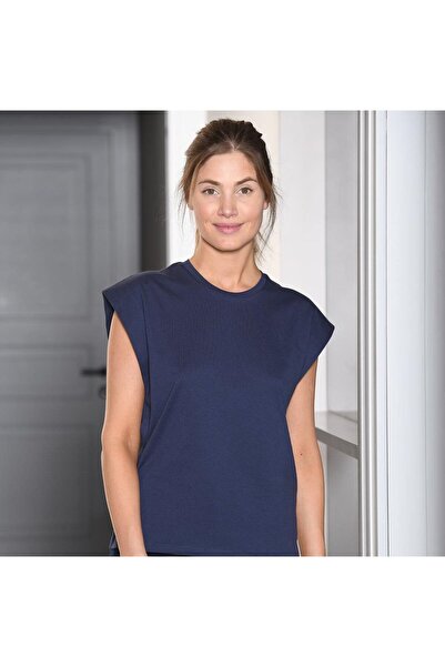 TÜREN Women's Vatka Look T-Shirt 3401/Navy Blue