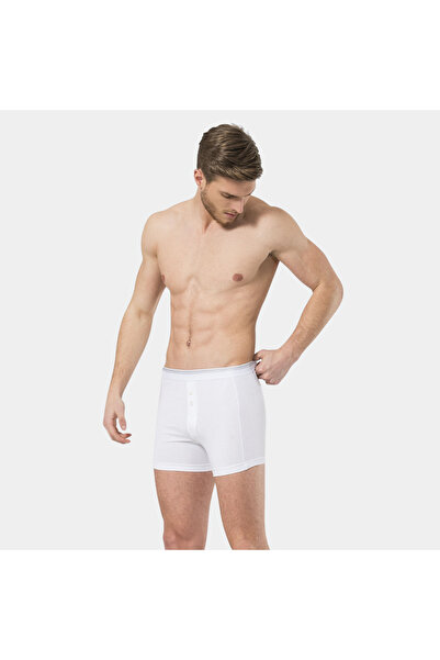 TÜREN Men's Lycra Boxer (Pack of 2) 126/White
