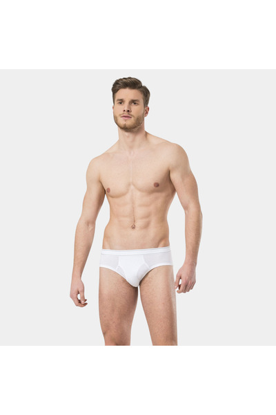 TÜREN Türen Men's Lycra Slip 166/White