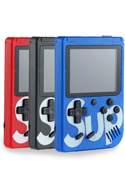 DKH S-U-P Games Box with 400 in 1 Games Retro Portable Mini Handheld Game Console 3.0 Inch Kids Game