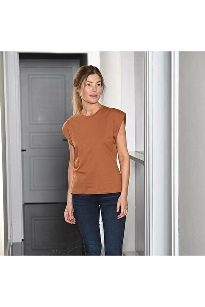 TÜREN Women's Vatka Look T-Shirt 3401/Cinnamon