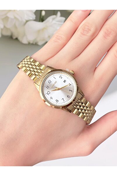 Homies Çelik Kordon Kadın Kol Saati, Hediyelik Kutusu ve Bileklik