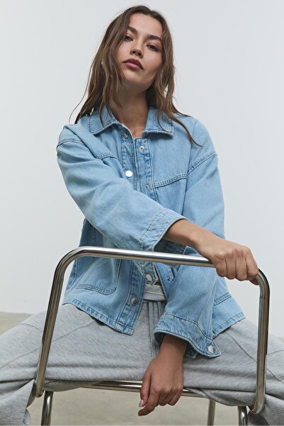 Stradivarius Cepli denim ceket