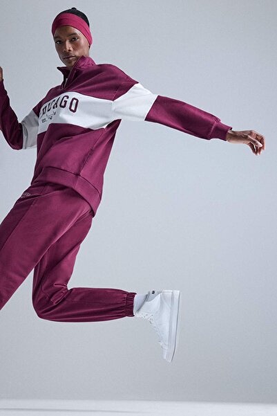 DeFacto Defactofit Nba Chicago Bulls Oversize Gwide Fit Half Zipper Athlete Sweatshirt E8946Ax25Au