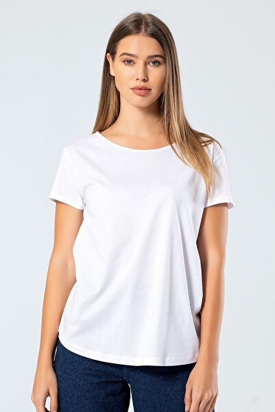 Wtshirt تي شيرت نسائي أبيض كان/أبيض