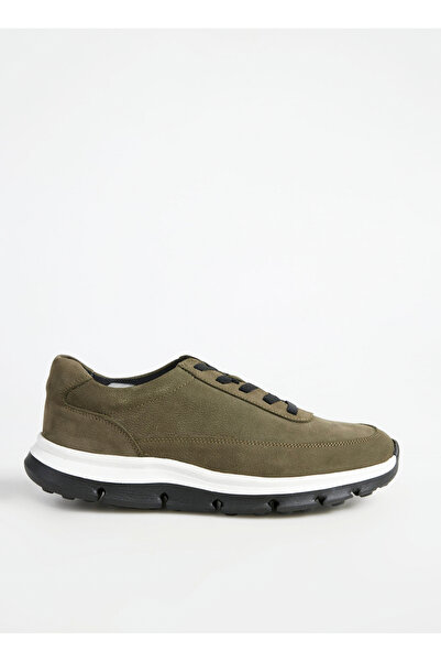 FABRIKA COMFORT Haki Erkek Deri Sneaker SETH-DAYTON