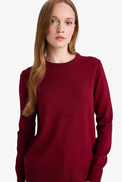 DeFacto Regular Fit Crew Neck Sweater Sweater F4084Ax25Wn