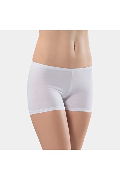 TÜREN Women's Lycra Short Shorts 979/White