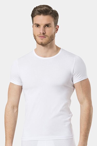 TÜREN Türen Men's Lycra T-Shirt 169/White