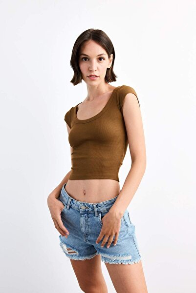 DeFacto Crew Neck Short Sleeve T-Shirt G1077Ax25Sm