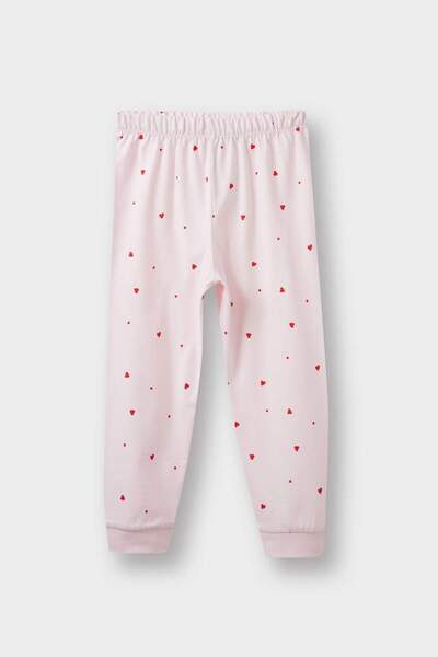 DeFacto Kız Bebek Aristocats Pijama Takımı Uzun Kollu Üst Uzun Alt F4589A525AU