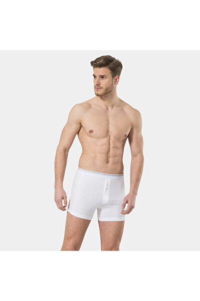 TÜREN Men's Lycra Boxer (Pack of 2) 126/White