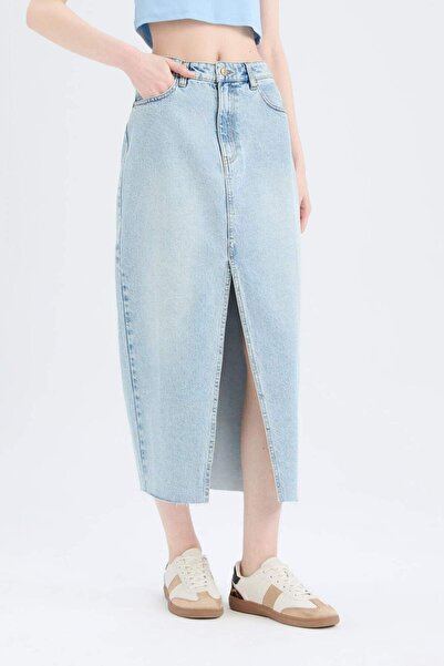 DeFacto Long Fit Midi Jean Etek E1300AX25SP