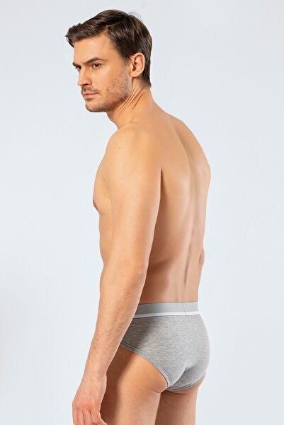 Cacharel Men's Lycra Banded Slip 1311/Grey