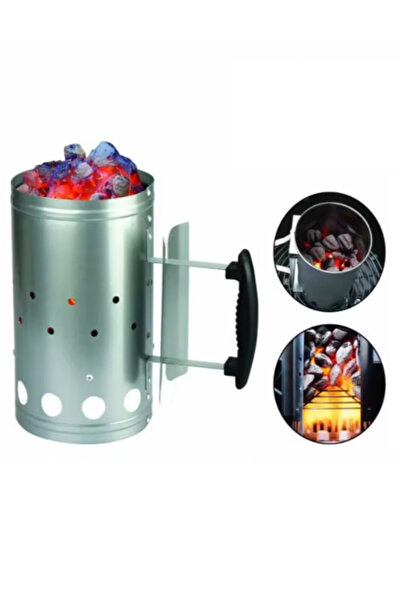 SyaMAG Aprinzător de cărbune, oțel galvanizat, 16x27 cm