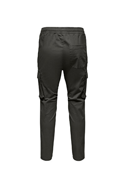 Only & Sons Dar Paça Koyu Yeşil Erkek Kargo Pantolon ONSCAM LIFE LINUS CARGO ...