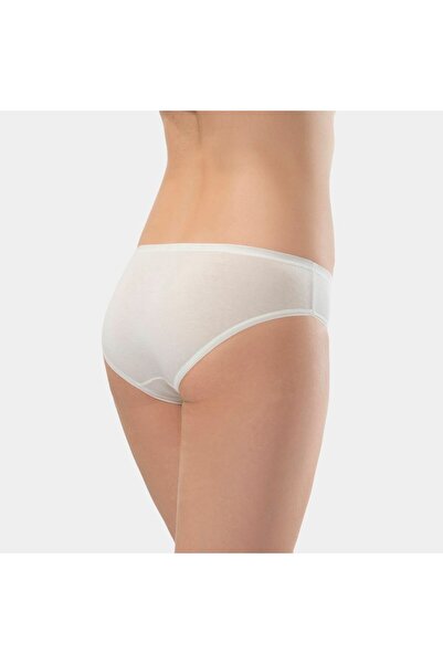 TÜREN Women's Lycra 2-Piece Cotton Bikini Panties 230/Cream
