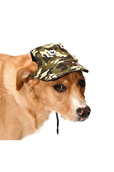 Petza قبعة مموهة للكلاب من السلالات الصغيرة والمتوسطة