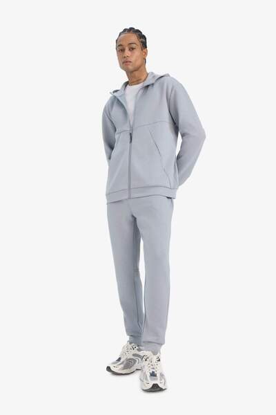 DeFacto DeFactoFit Slim Fit Dar Kesim Standart Paça Skuba Dalgıç Kumaş Jogger Eşofman Altı Z9112AZ25AU