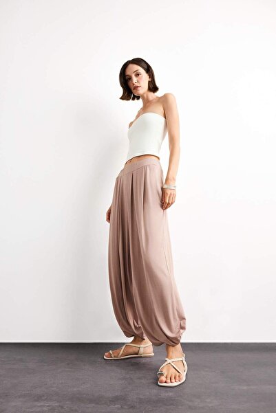 DeFacto Baggy Fit Normal Bel Jogger Paça Bilek Boy Modal Pantolon G0671AX25SM